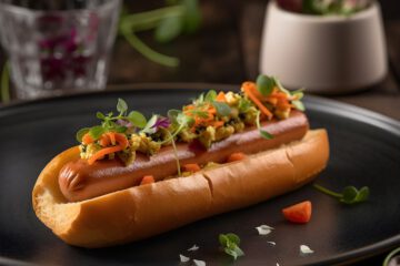 Parówki zapiekane z serem i cebulą