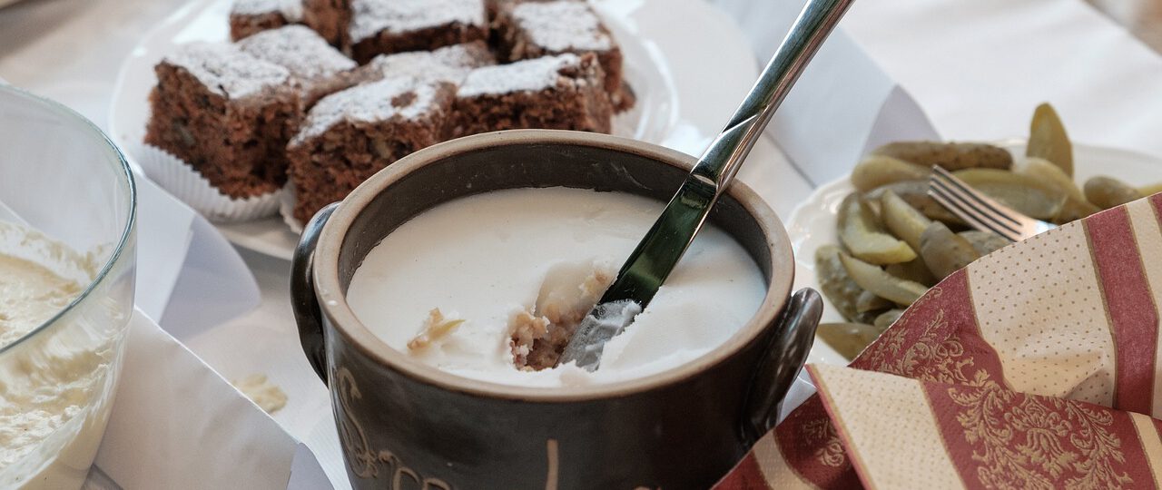 Wegetariański smalec z białej fasoli