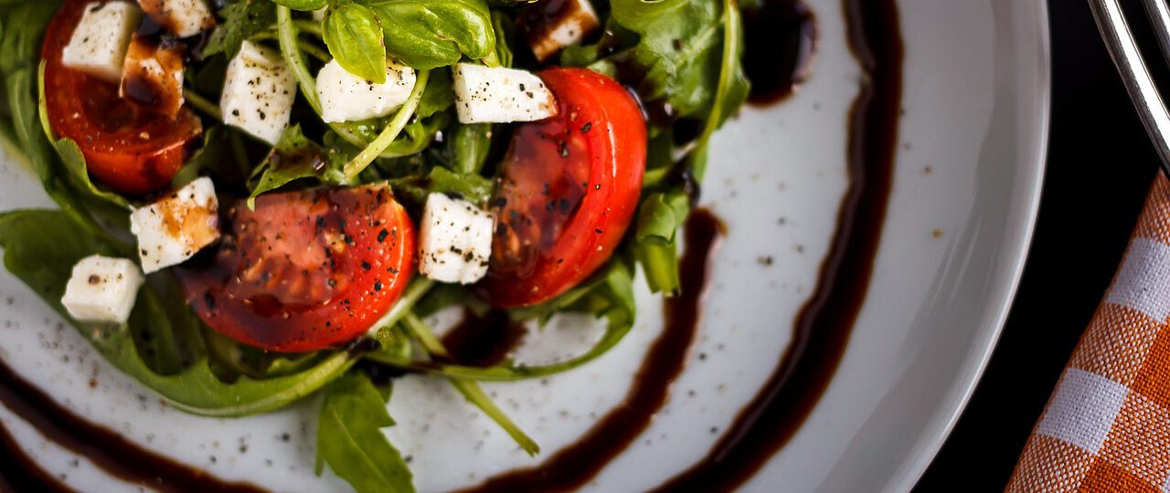 Prosta sałatka z Mozzarellą