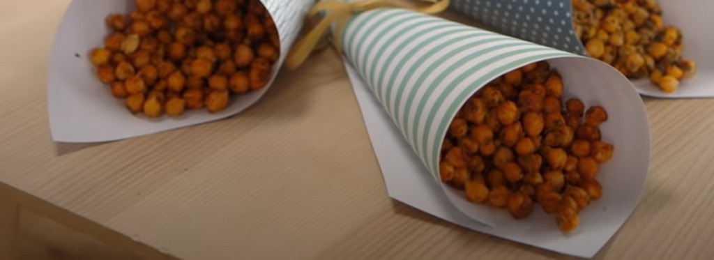 Pieczona ciecierzyca na słodko