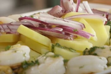 Sałatka z owocami morza