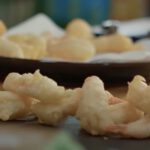 Krewetki w tempurze, screen z YouTube