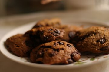 Wegańskie ciasteczka brownie