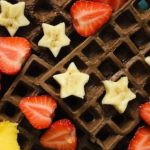 Gofry czekoladowe z cynamonem