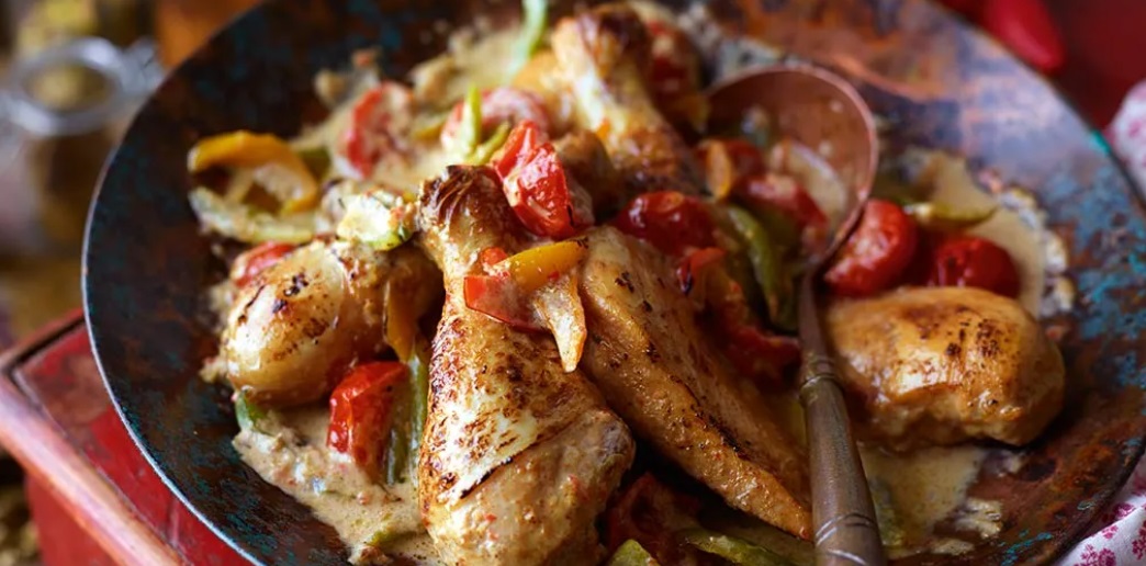 Kurczak chili po indyjsku