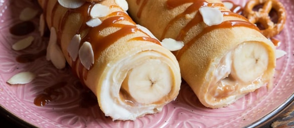 Naleśniki z całym bananem