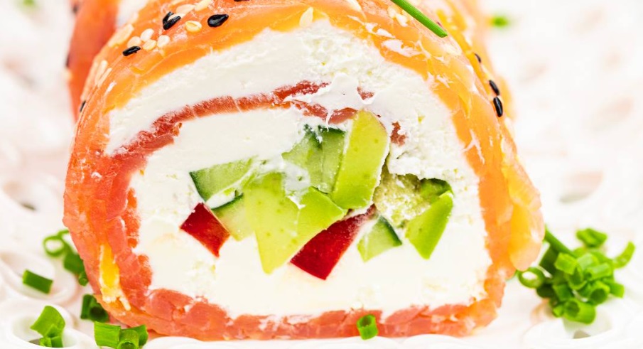 Rolada z łososia