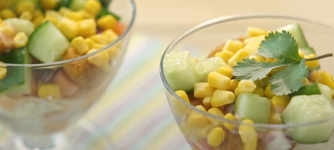 Sałatka gyros w innej wersji