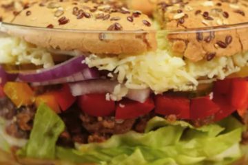 Sałatka hamburgerowa