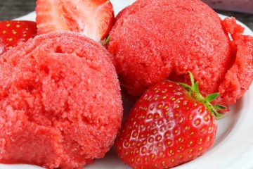 Sorbet truskawkowy