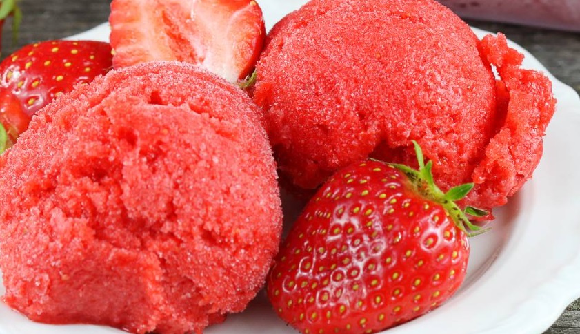 Sorbet truskawkowy