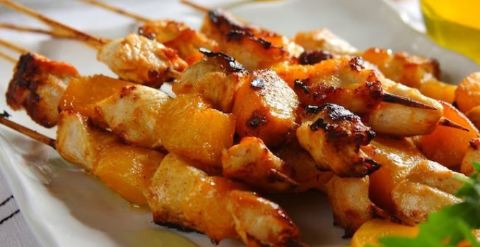 Szaszłyk z grilla na słodko