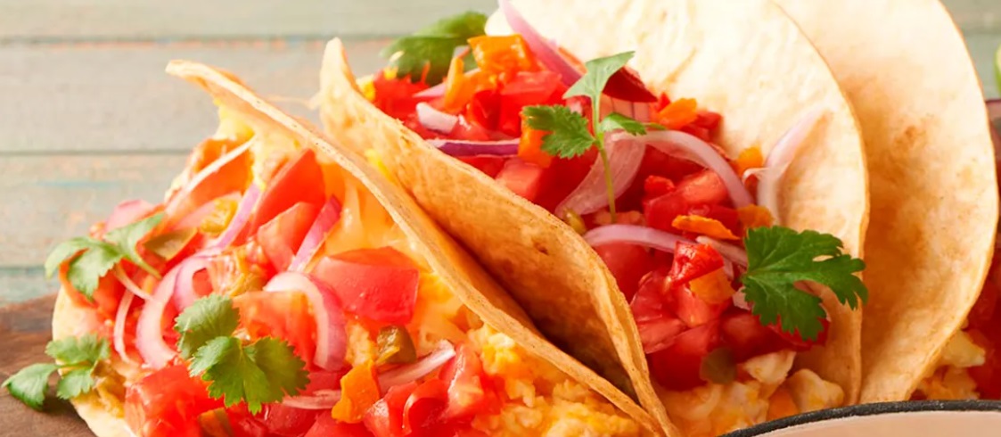 Tacos z jajecznicą