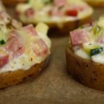 Ziemniaki zapiekane z kiełbasą