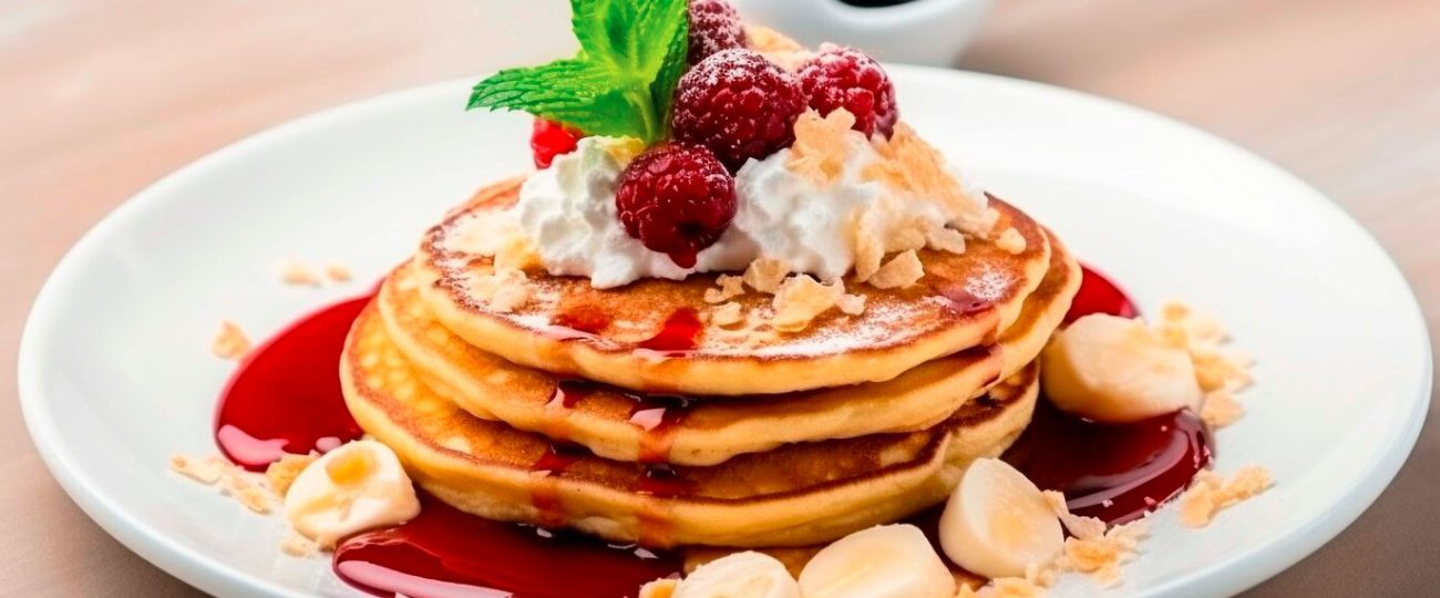 Placki z płatków owsianych i bananów 