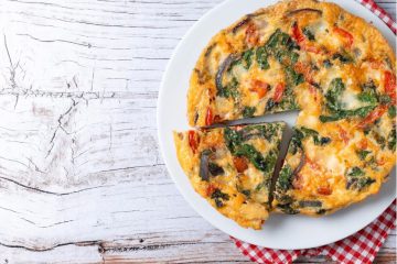 Frittata z mozarellą 
