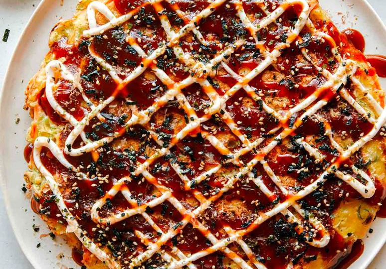 Japońskie placki Okonomiyaki 