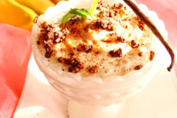 Krem bananowy z serkiem mascarpone 