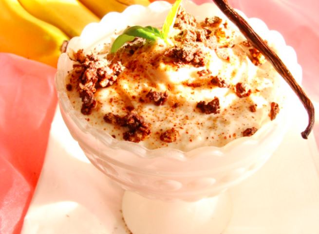 Krem bananowy z serkiem mascarpone