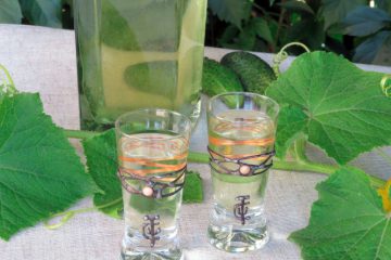 Nalewka z kiszonych ogórków 