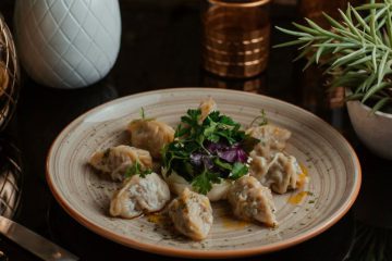 Pierogi ze szpinakiem 