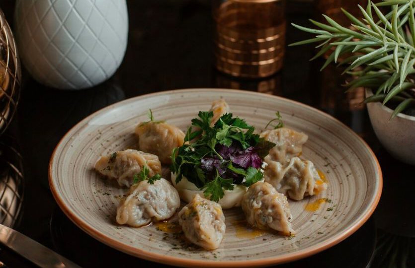 Pierogi ze szpinakiem 