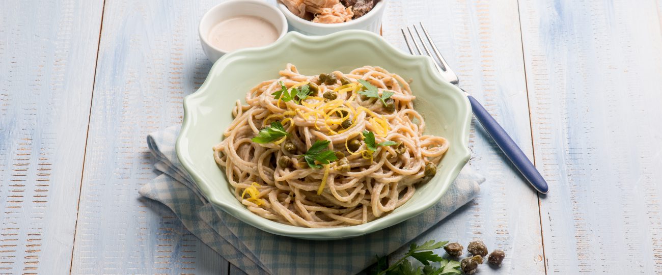 Wyśmienite spaghetti z tuńczykiem 