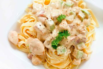 Tagliatelle z kurczakiem