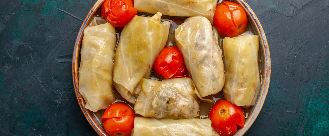 Ukraińskie gołąbki z ziemniakami 