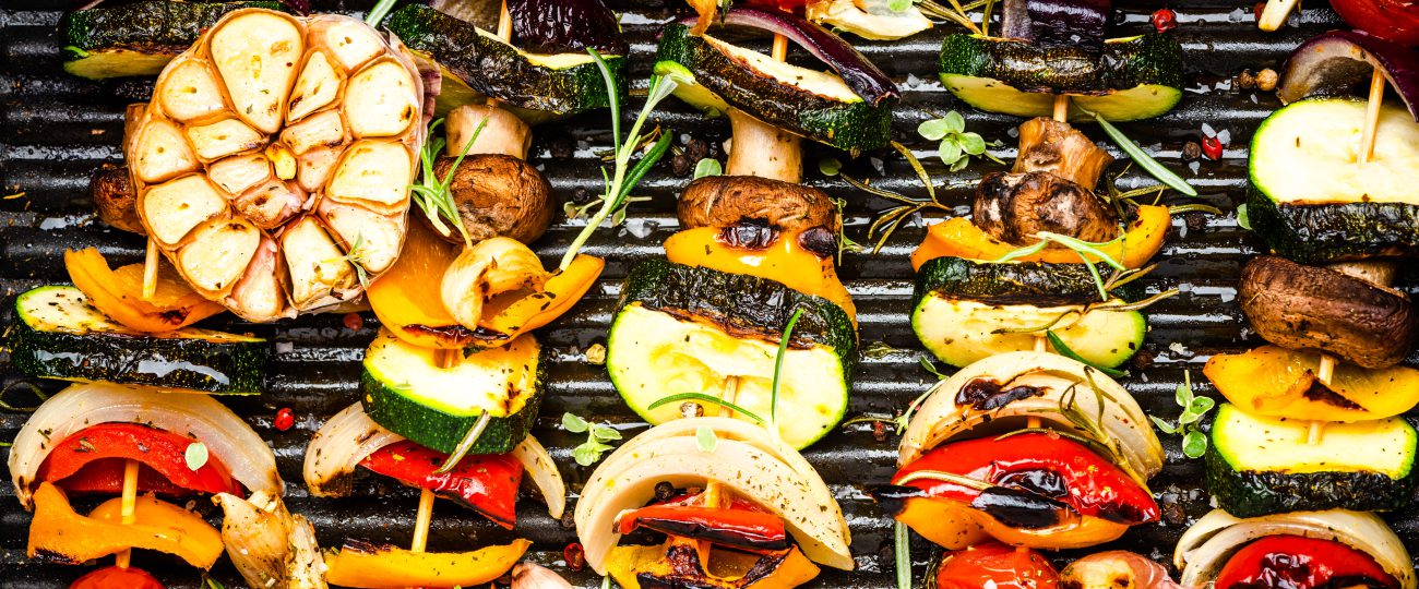 Wegetariańskie szaszłyki 