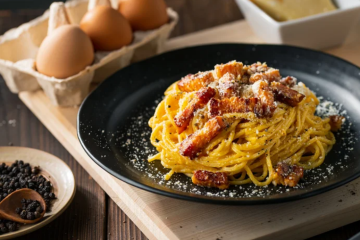 Carbonara z guanciale 