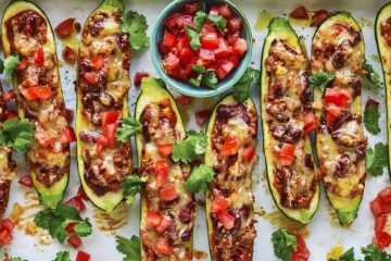 Cukinia faszerowana Chili Con Carne 