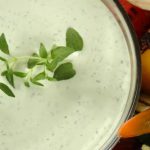 Dip ziołowy z bazylią