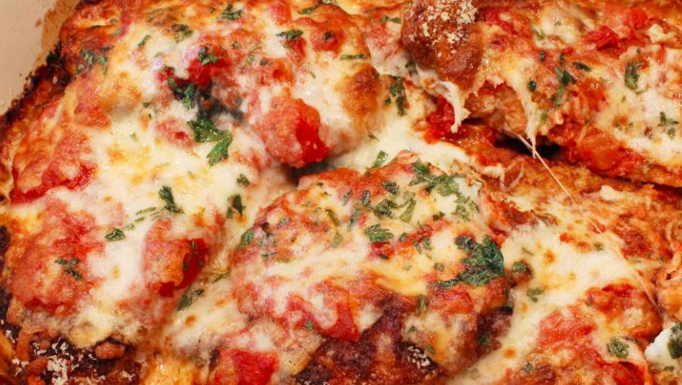 Filety z kurczaka w parmezanowej panierce