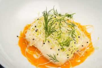 Halibut na parze