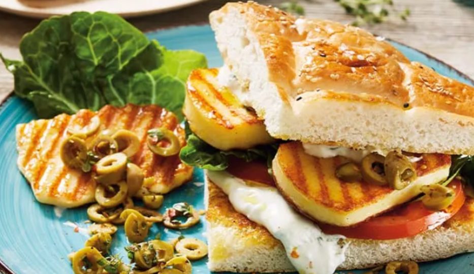 Kanapka z grillowanym serem