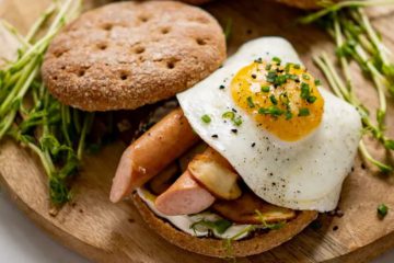 Kanapka z kiełbasą