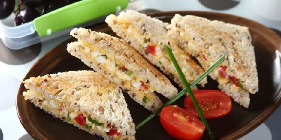 Kanapka z pastą jajeczną