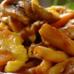 Kurczak na ostro z makaronem