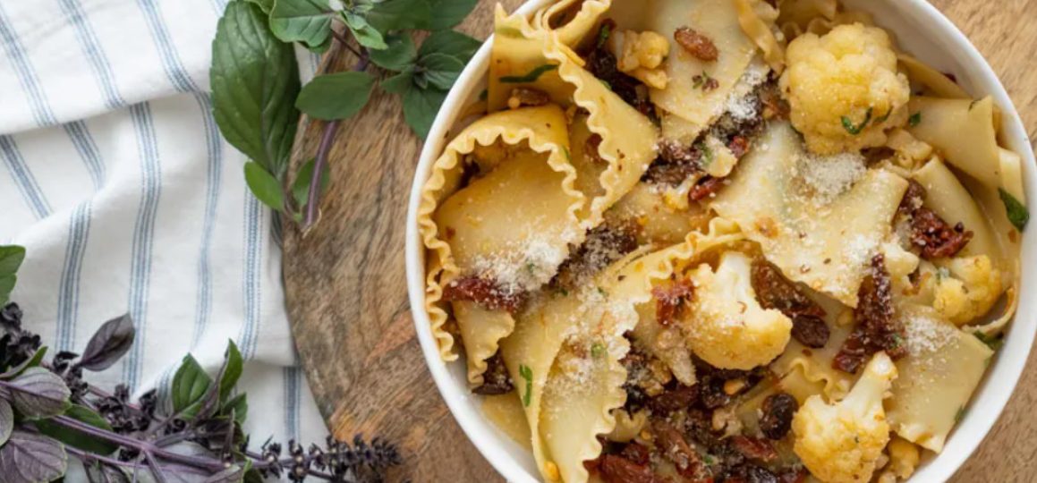 Makaron z kalafiorem