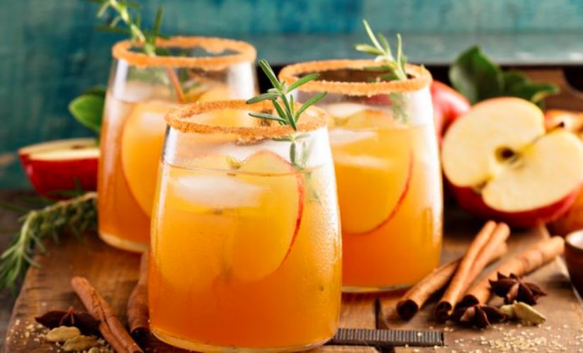 Mimoza z cydrem i cynamonem 