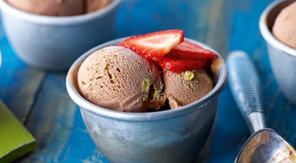 Mrożony jogurt czekoladowy