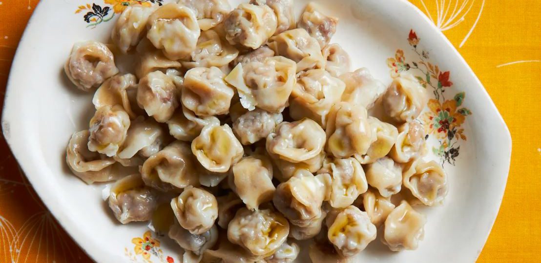 Pielmieni z mięsem wieprzowym 