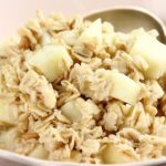 Płatki owsiane z jabłkiem