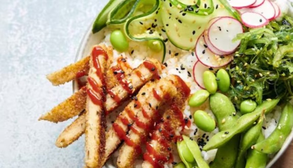 Poke bowl w wersji wagańskiej