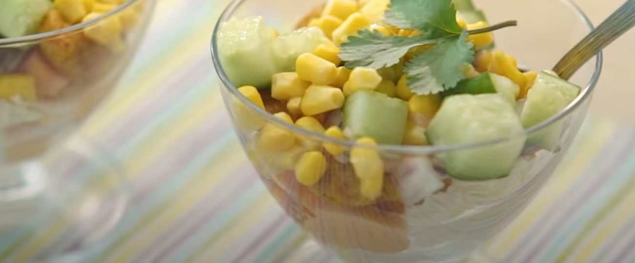 Sałatka gyros w wersji pikantnej