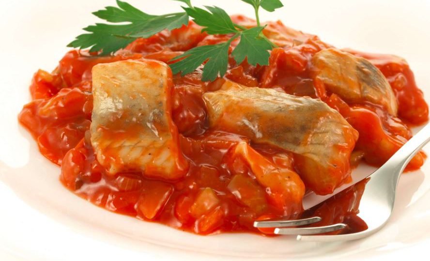 Śledzie po węgiersku 