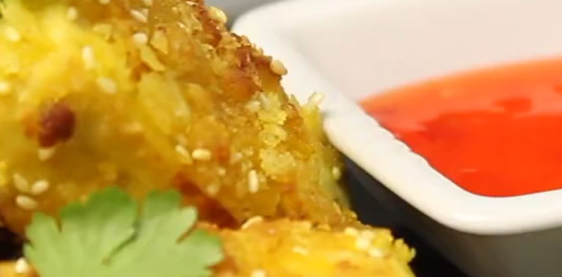 Tofu w sezamowej panierce