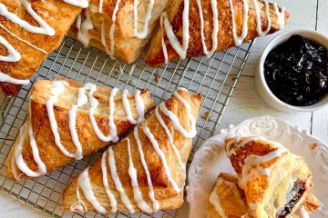 Trójkąciki z nadzieniem rumowym 