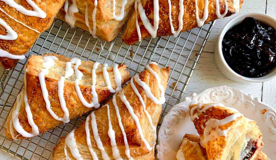 Trójkąciki z nadzieniem rumowym 